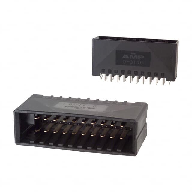 178328-2 TE Connectivity AMP Connectors  Headers Male Pins